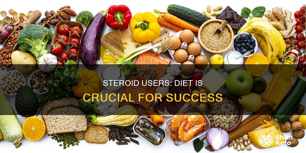 how important is diet for steriods