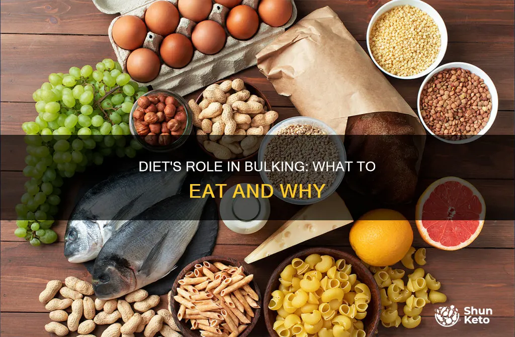 how important is diet when bulking