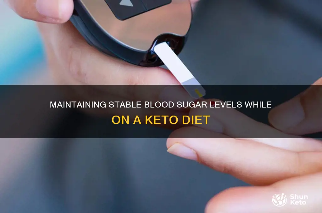 how is blood sugar maintained on keto diet