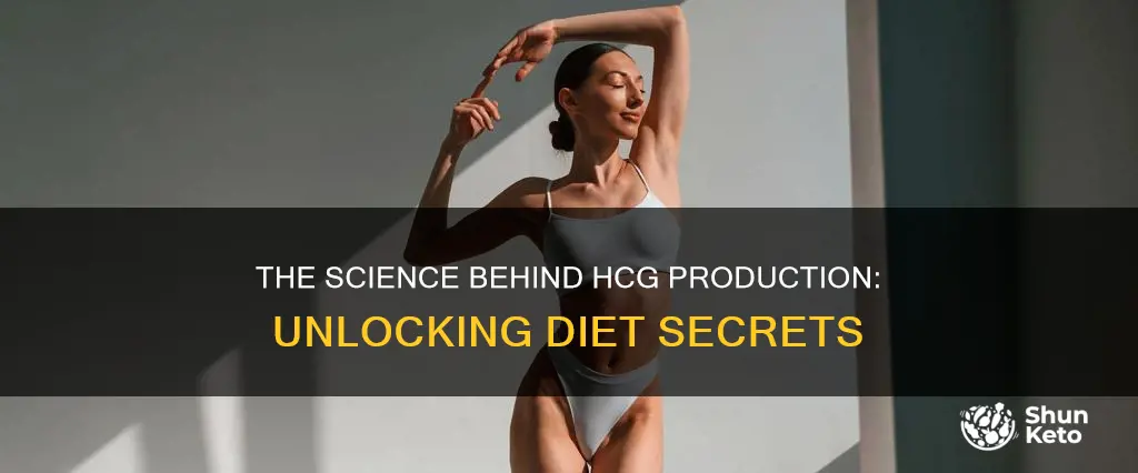 how is hcg produced for diet