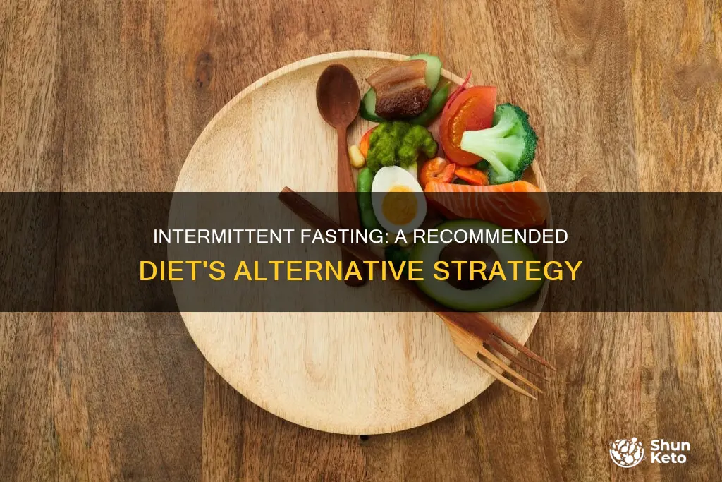 how is intermittent fasting the same as recommended diets