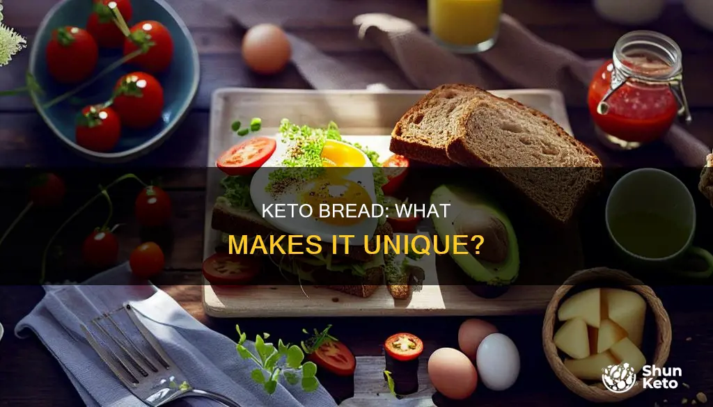 how is keto bread different