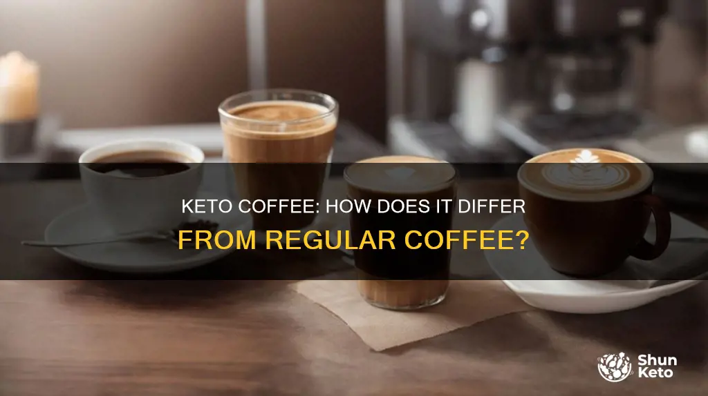 how is keto coffee different from regular coffee