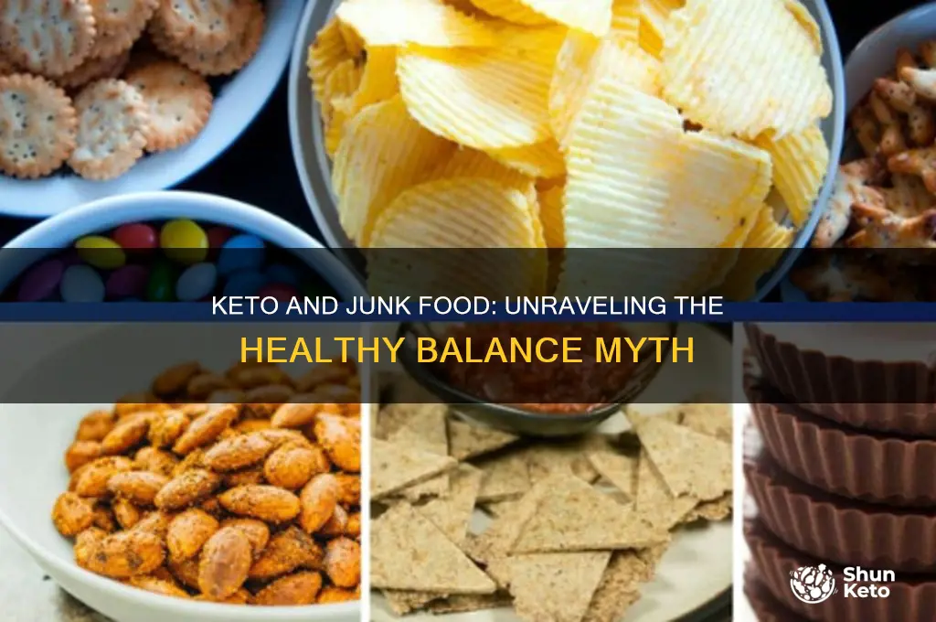 how is keto healthy when people eat all that junk