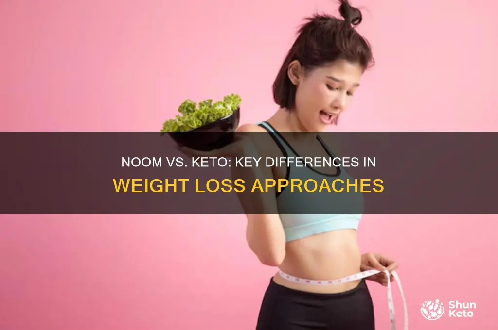 how is noom diet different from keto diet