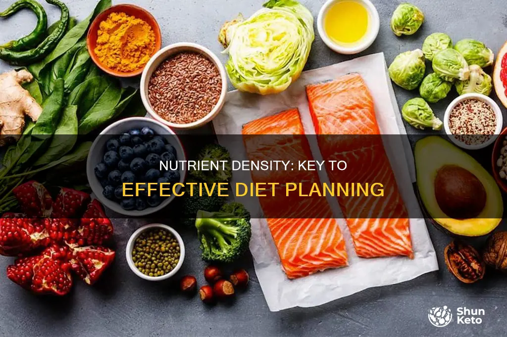 how is nutrient density useful for diet planning