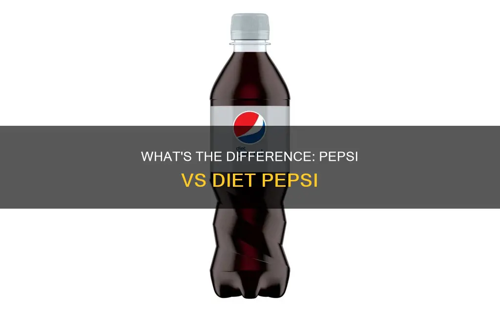 how is pepsi different from diet pepsi
