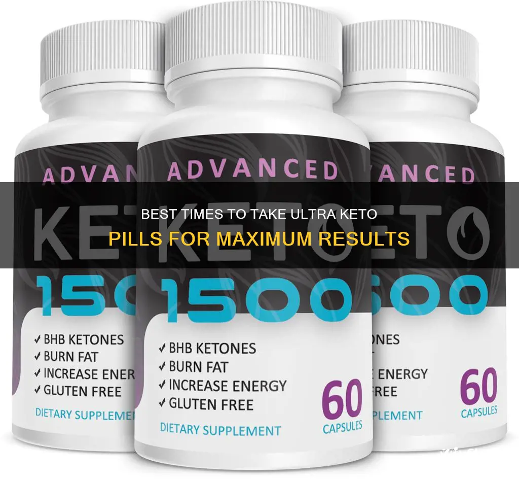 how is the best time to use ultra keto pills