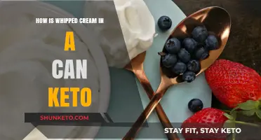 Is Canned Whipped Cream Keto-Friendly? A Low-Carb Diet Guide