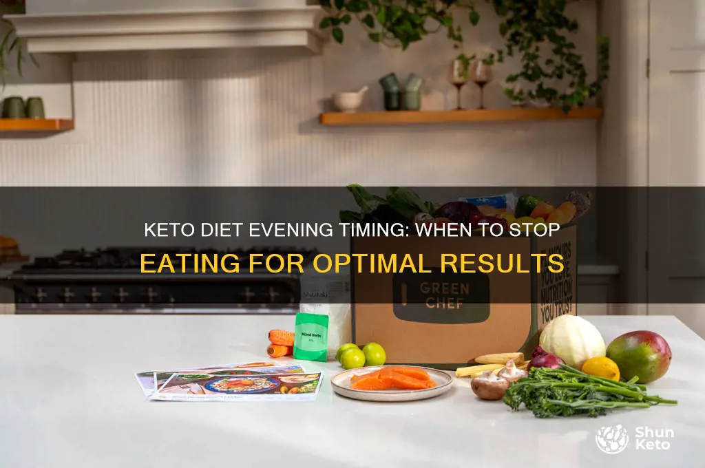 how late in the evening should you on keto diet