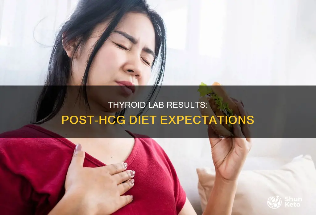 how long after hch diet thyroid lab