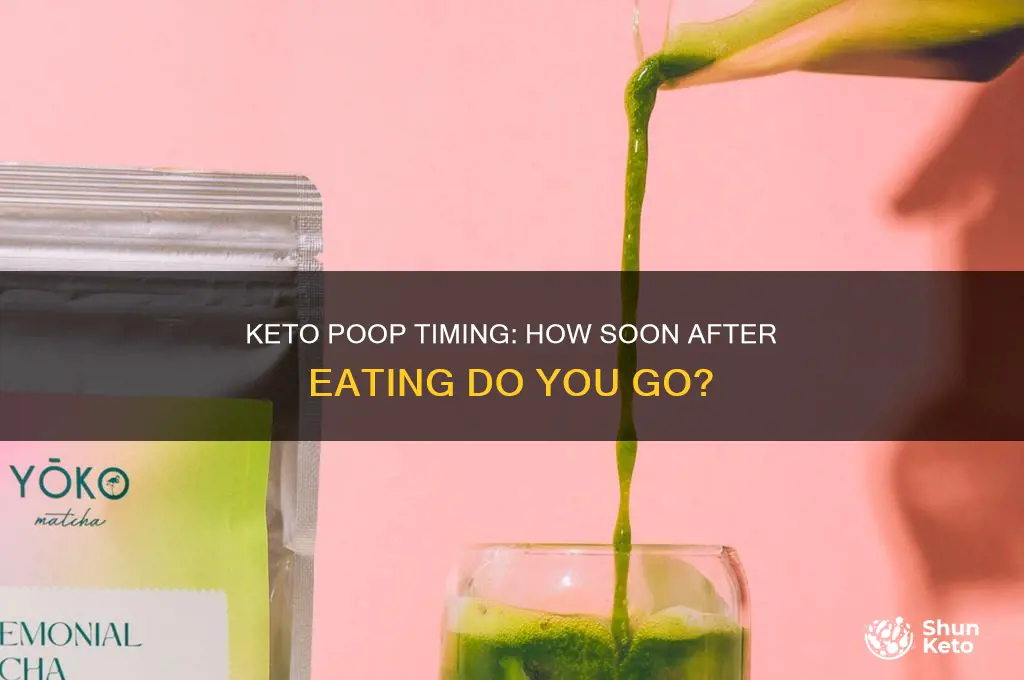 how long after you eat do you poop on keto
