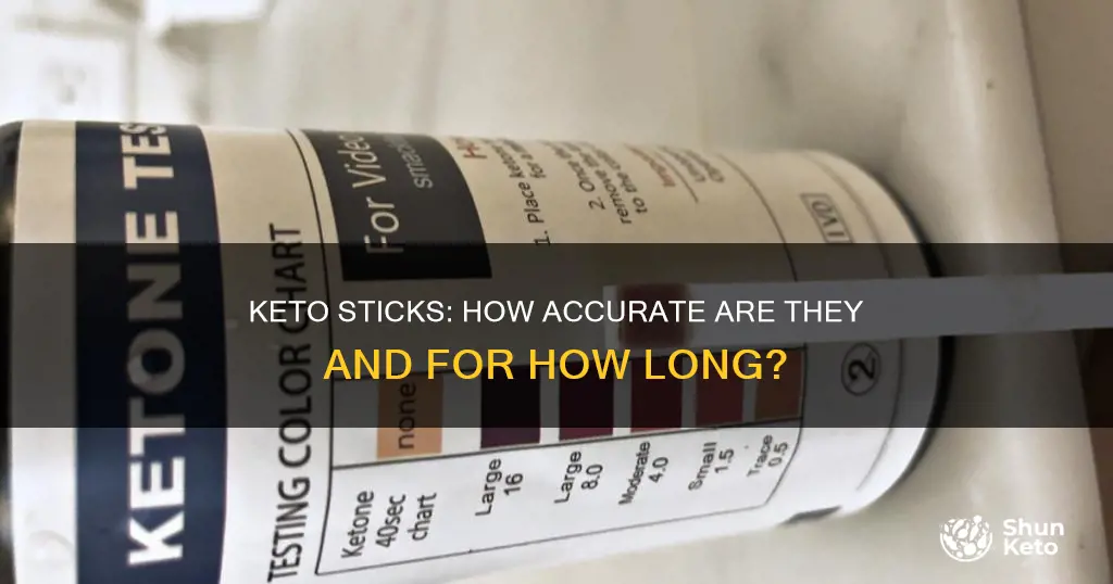 how long are keto sticks accurate