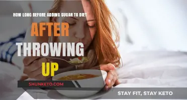 Sugar Intake: Post-Vomiting Recovery Timeline