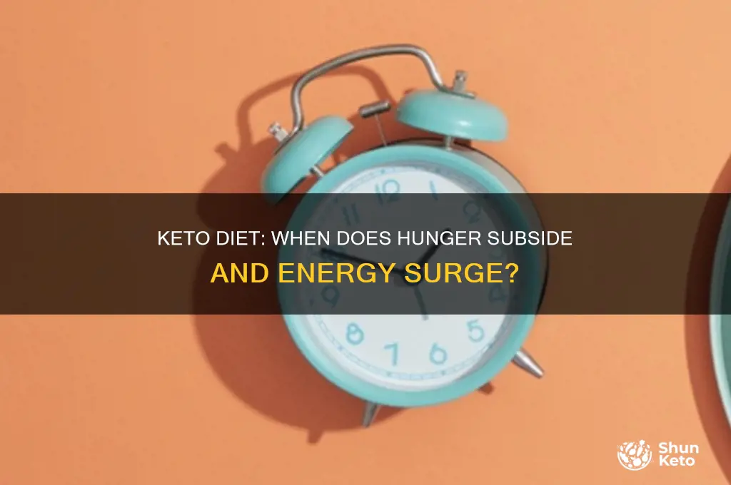 how long before hunger reduces on keto diet