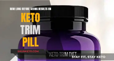 Keto Trim Pill Results: How Long Do They Take?