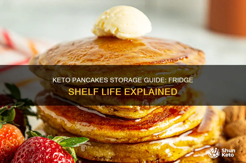 how long can i keep keto pancases in fridge