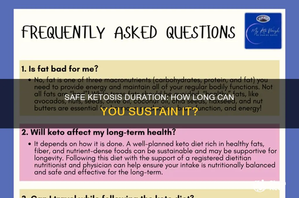 how long can you stay in ketosis safely