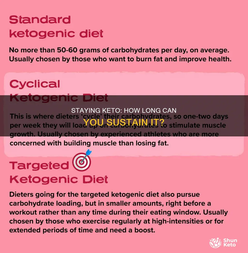 how long can you stay on keto low carb diet