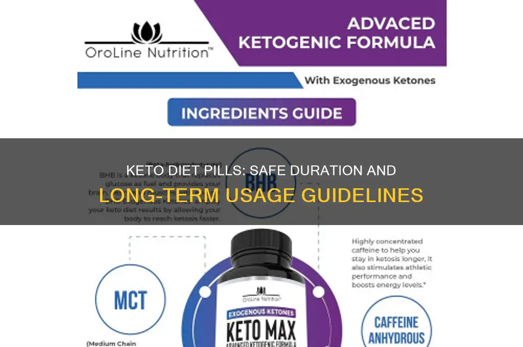 how long can you take keto diet pills
