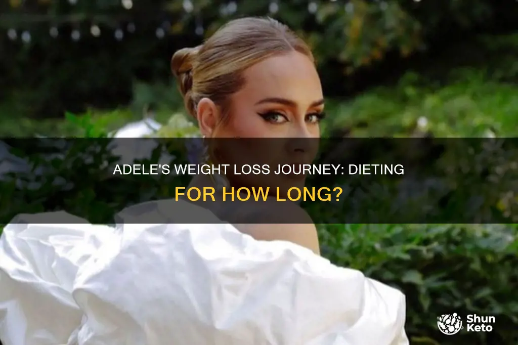 how long did adele diet