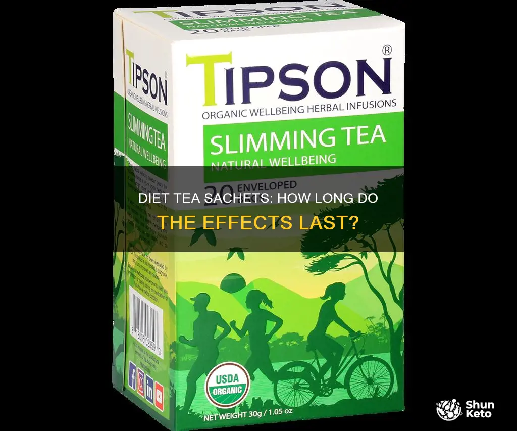 how long diet tea 90 sachets