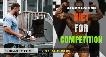 Bodybuilders' Pre-Competition Diet: How Long and What to Eat?