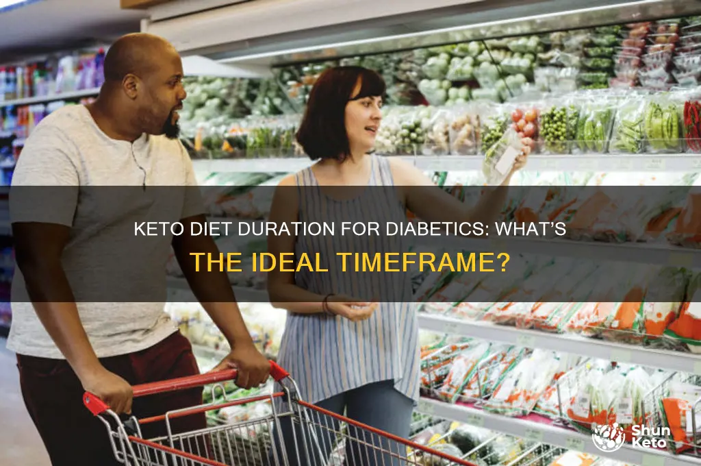 how long do diabetic stay on a keto diet