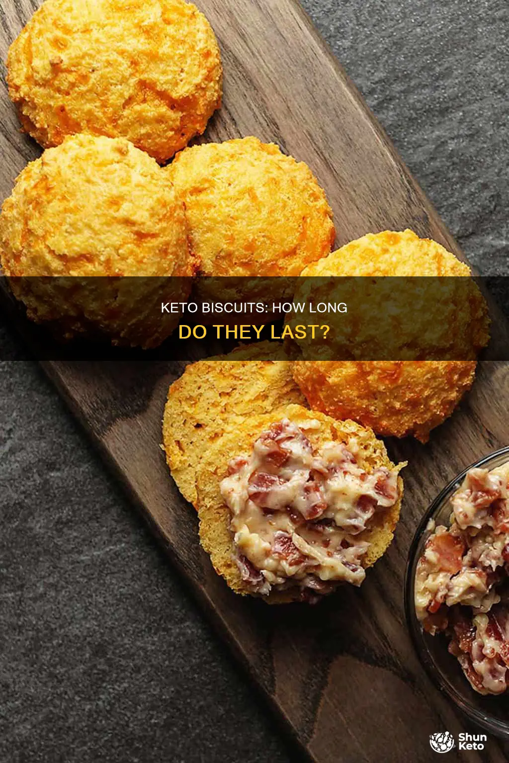 how long do keto biscuits