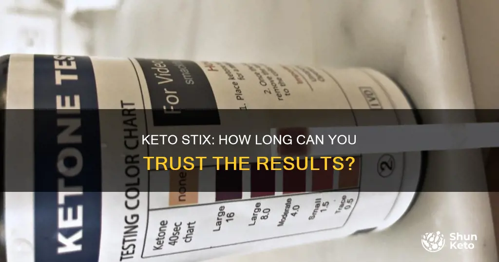 how long do keto stix record accurately