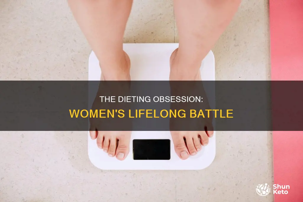 how long do women spend dieting in lifetime