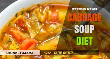 Healthy Cabbage Soup Diet: Cooking Time and Benefits