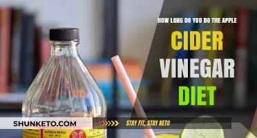 Apple Cider Vinegar Diet: How Long Should You Try It?