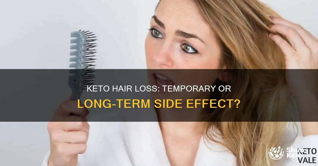 how long does hair loss last on keto