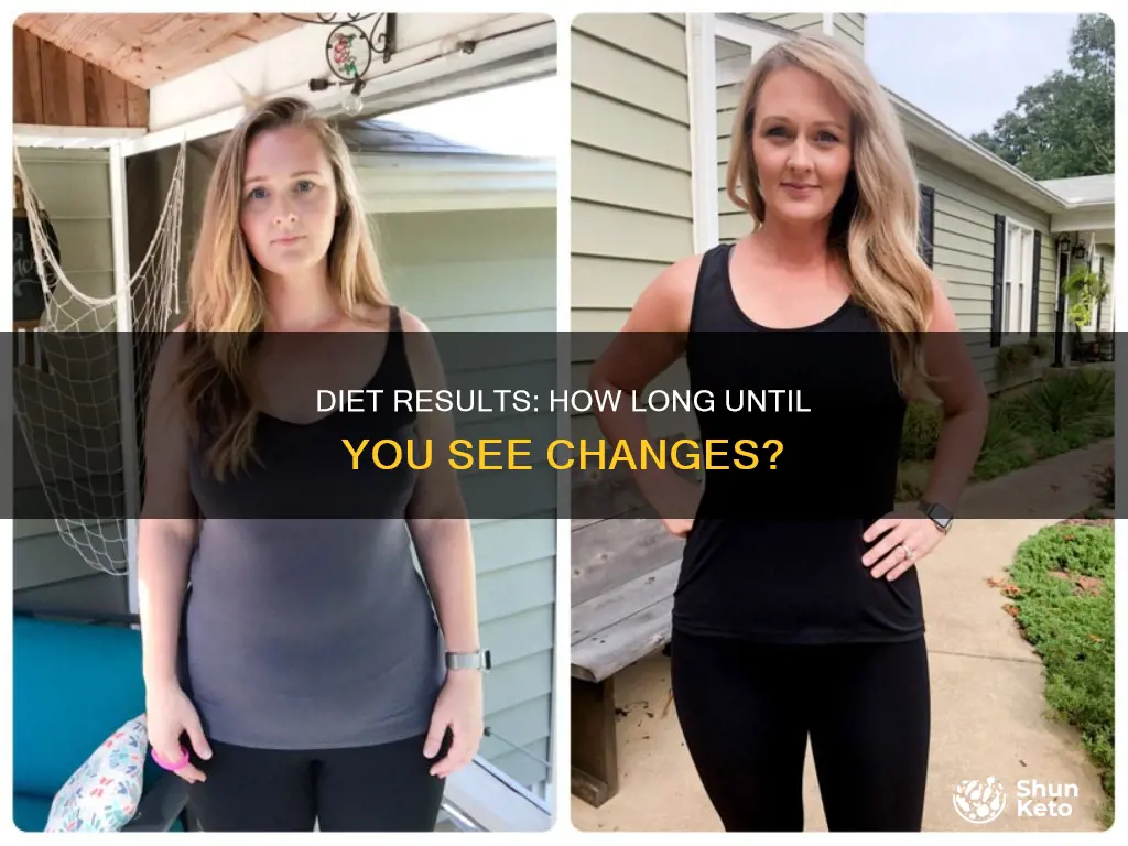 how long does it take for diet to show results