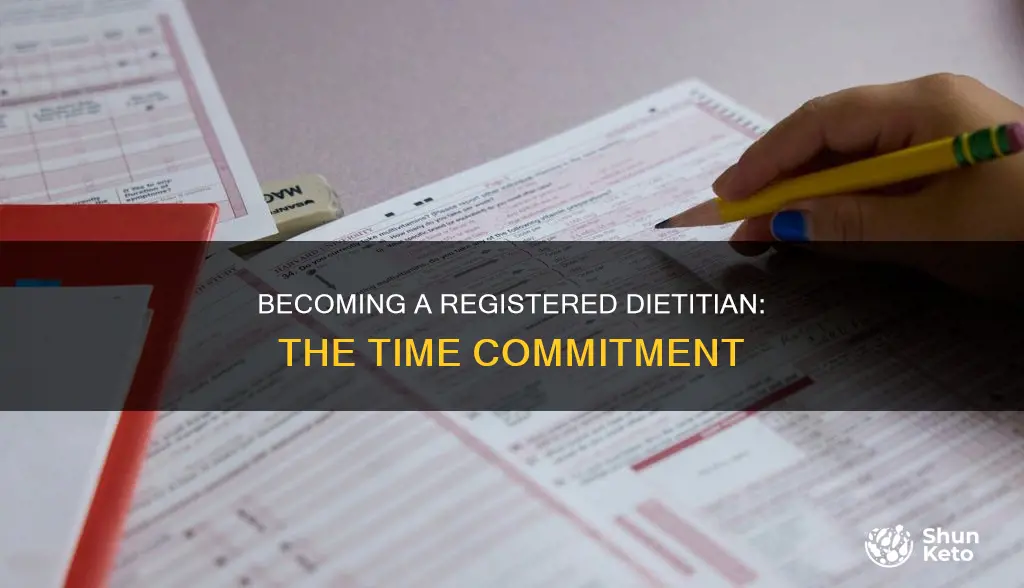how long does it take to become a registered diet