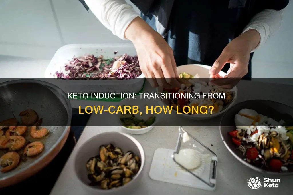 how long does keto induction take from low carb