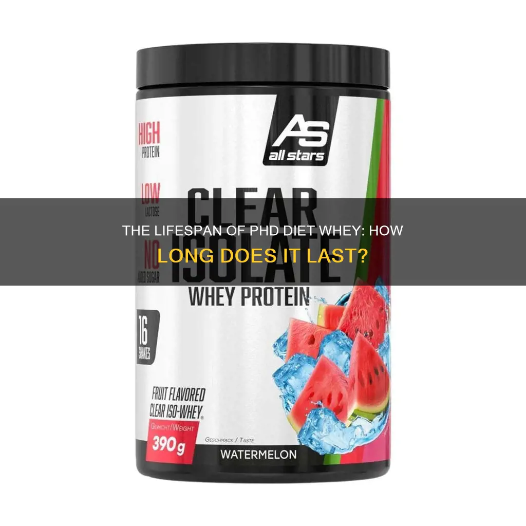 how long does phd diet whey last