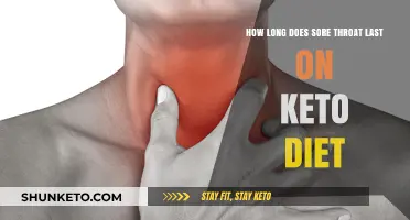 Keto Diet and Sore Throat: Duration and Relief Strategies Explained