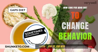ADHD Diet: How Long to See Behavioral Changes?