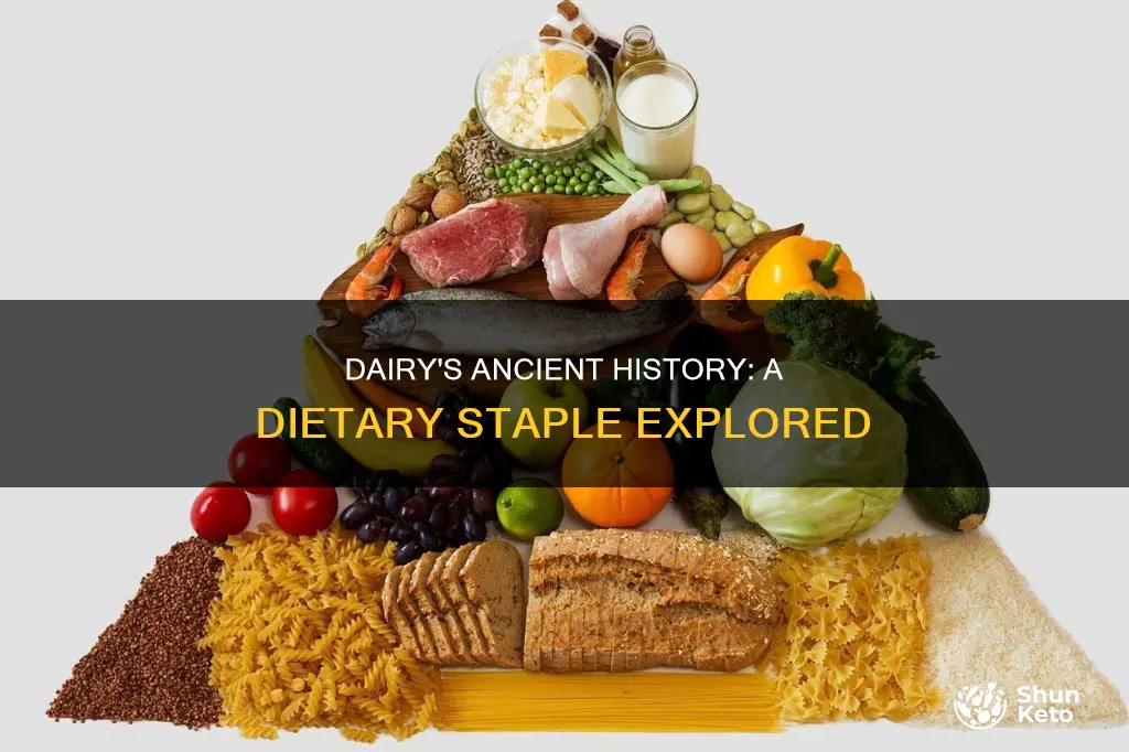 how long has dairy been in our diet