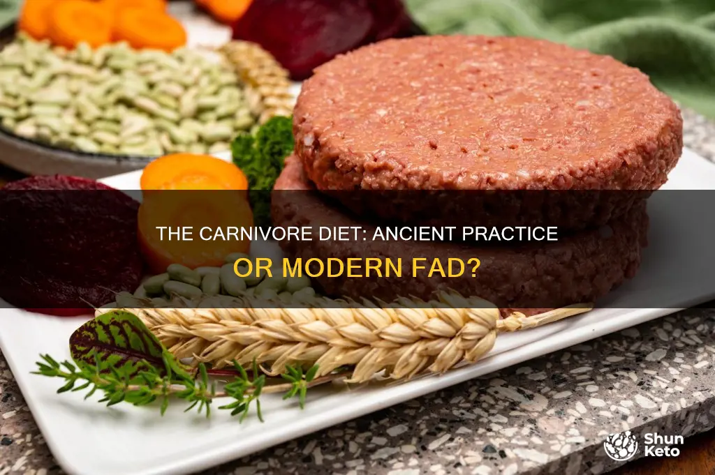 how long has the carnivore diet been around
