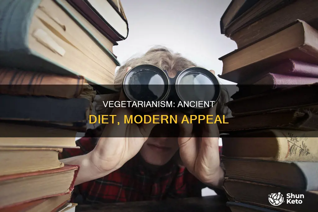 how long has the vegetarian diet been around