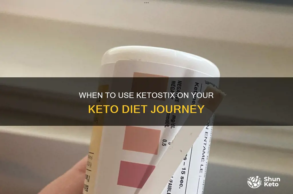 how long into a keto diet do i use ketostix