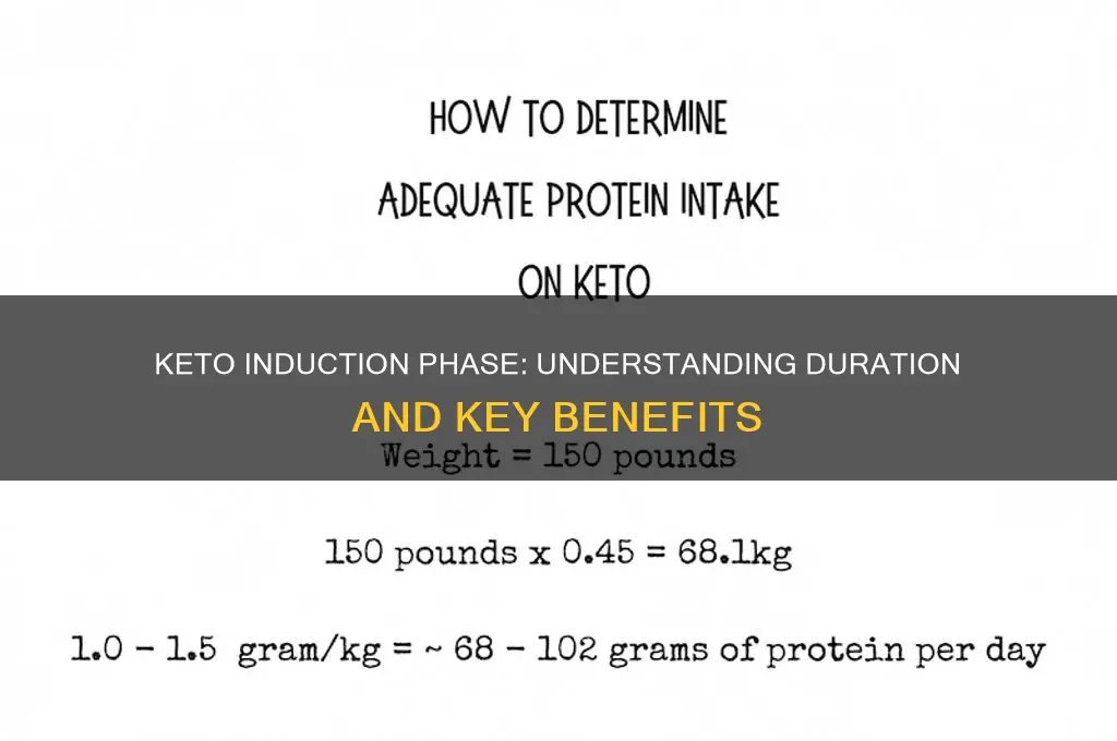 how long is induction on keto diet
