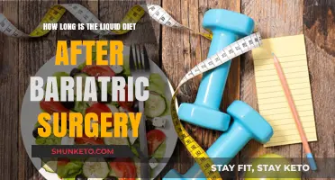 Liquid Diet Duration Post-Bariatric Surgery