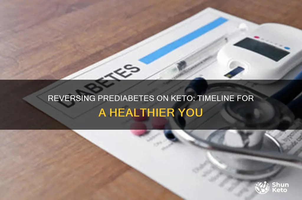 how long it takes to reverse prediabetes in keto diet