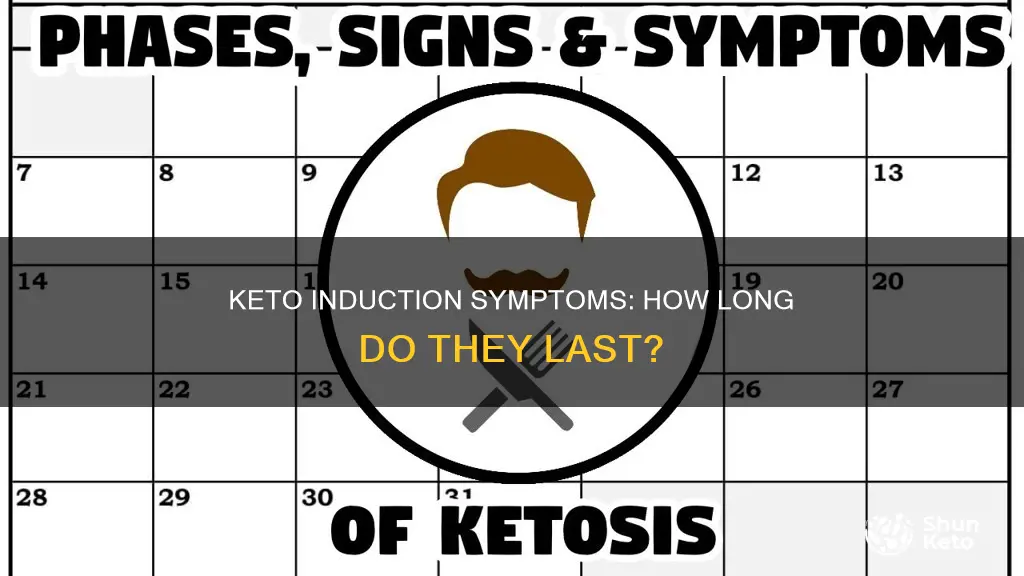 how long keto induction symptoms