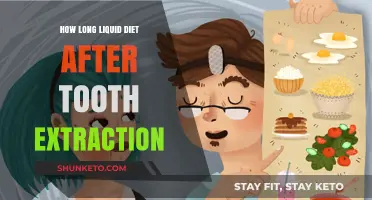 Post-Extraction: Liquid Diet Duration and Recovery