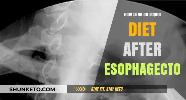 Liquid Diet: Post-Esophagectomy Recovery Timeline